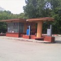 Заброшенная бензоколонка