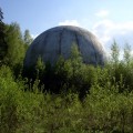 Заброшенный шар в лесу под Дубной