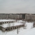 Недостроенная и заброшенная военная часть