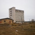 Заброшенное зернохранилище