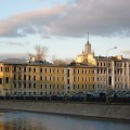 Сгоревшие жилые дома прошлых столетий