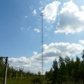 Действующая радиомачта высотой 270 метров