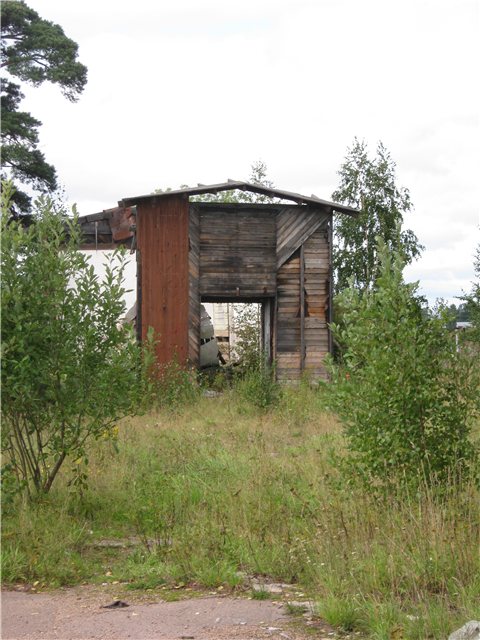 Старый солдатский барак