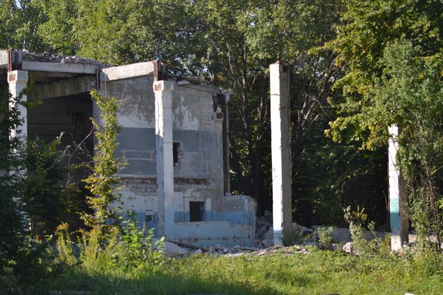 Заброшенная ракетная часть на Волыне.