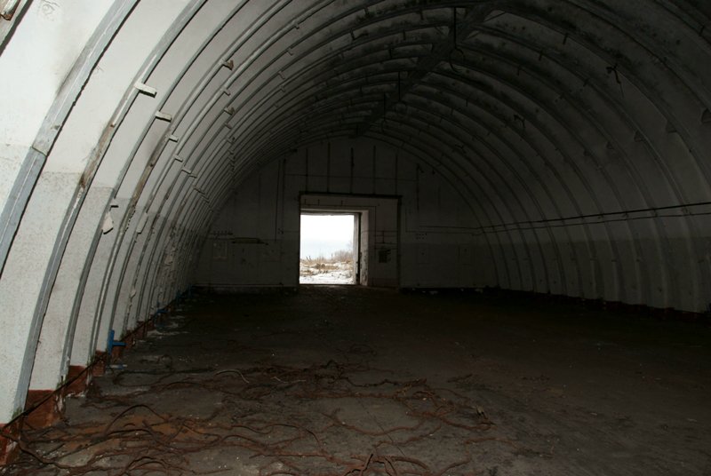 Разрушенная ракетная часть под городом Карталы, челябинской области