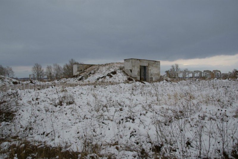Разрушенная ракетная часть под городом Карталы, челябинской области