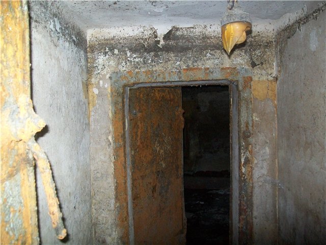 Бомбоубежище на территории завода МРТЗ