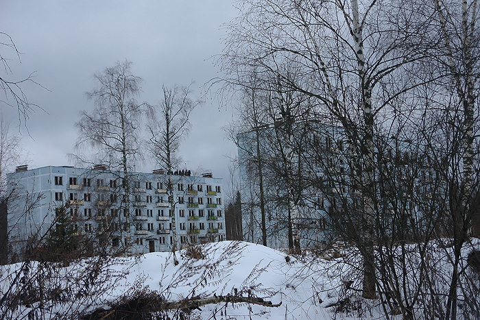 Военный городок при бывших стартовых позициях