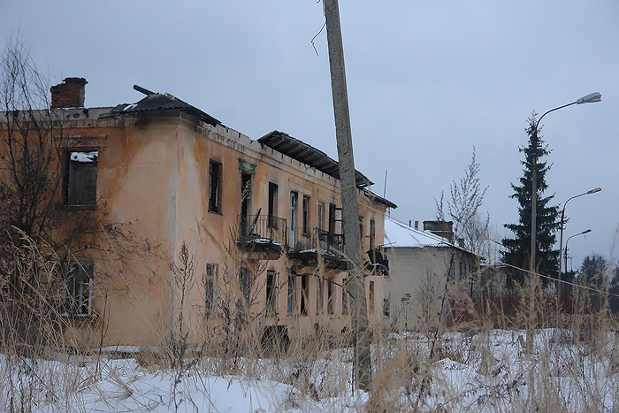 Военный городок при бывших стартовых позициях