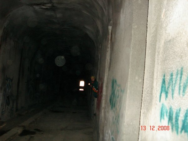 Недостроенное метро в Цинцинатти,Огайо. декабрь 2008