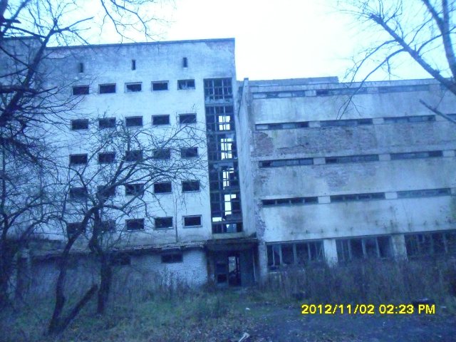 Заброшенный мучной завод