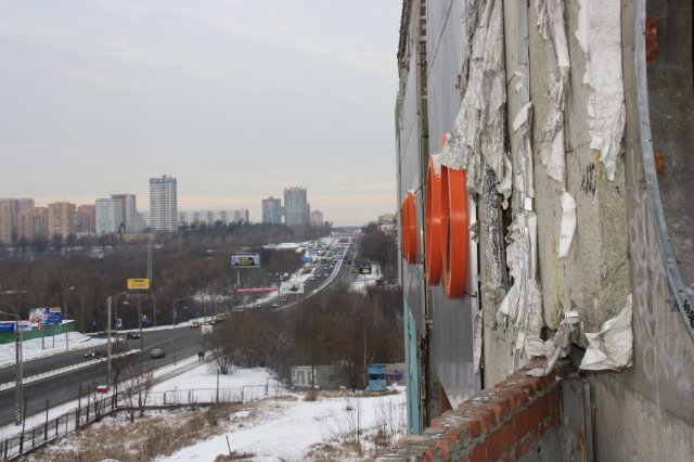 Недостроенный аквапарк(Москва)