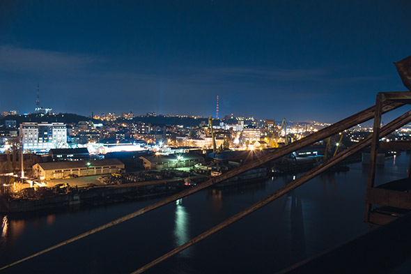 Рыбацкий вантовый мост