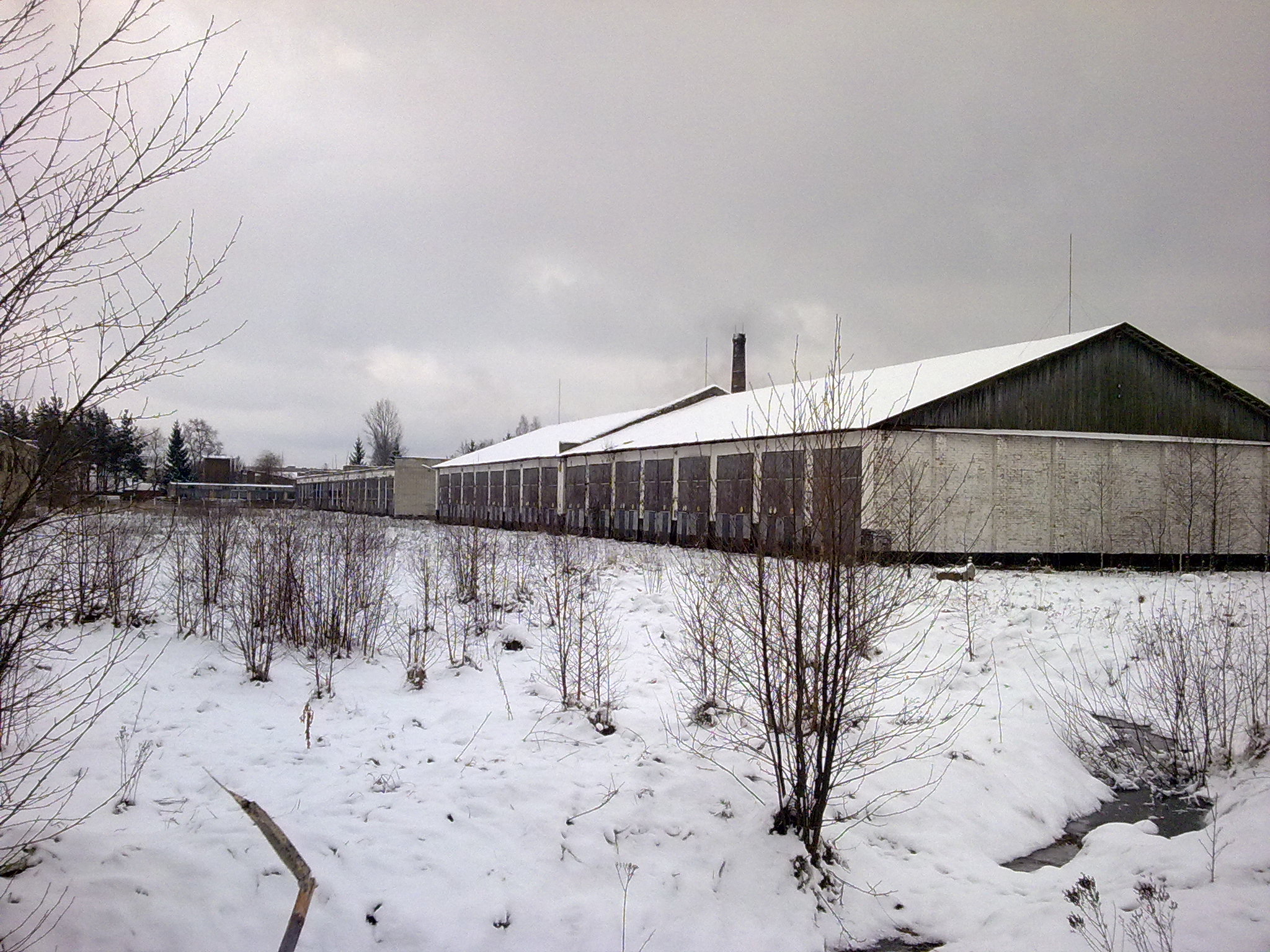 Расформировання В/Ч г. Костополь. Ангары