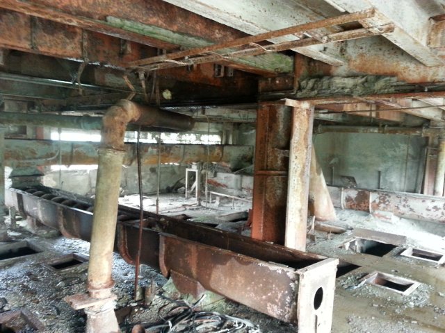 Заброшенный завод строительных конструкций