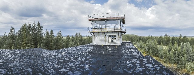Заброшенный военный аэродром в Заполярье