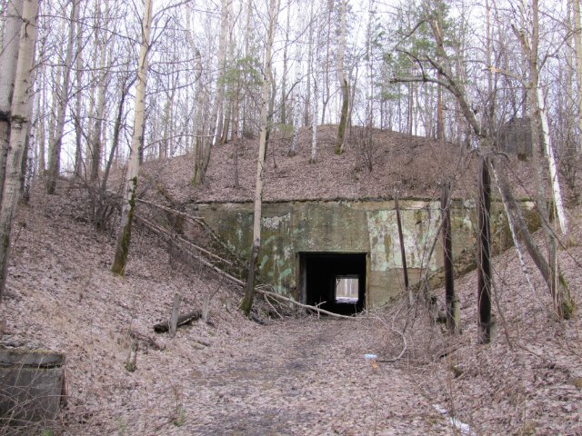 Бункер в поселке Исток, Свердловская область.