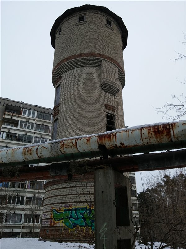 Водонапорная башня на ЖБИ