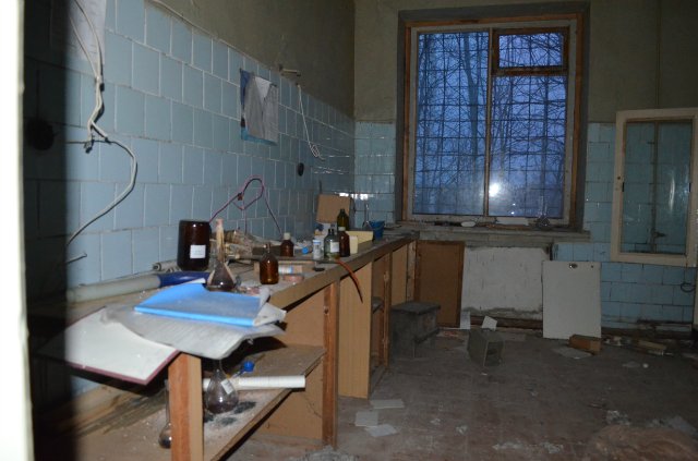 Лаборатория очистных сооружений.