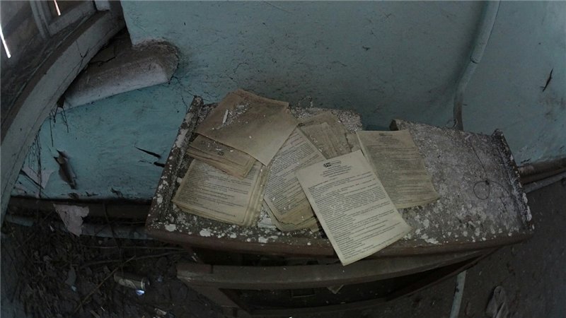 Заброшенное административное здание РЖД