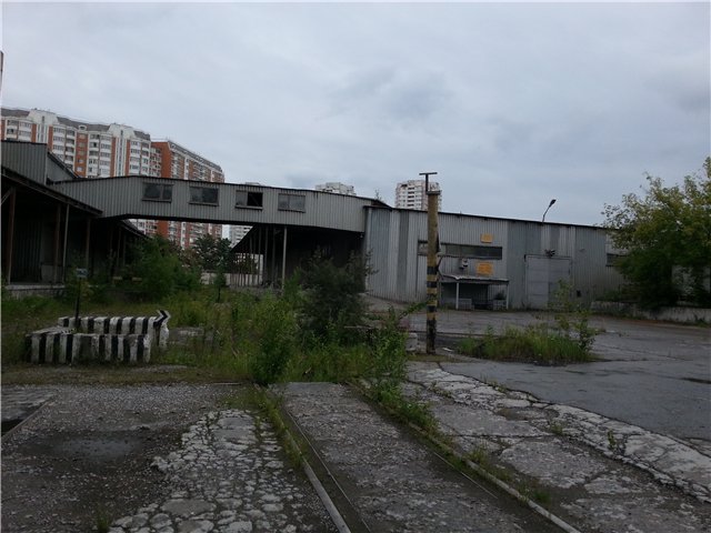 Заброшенный цементный завод