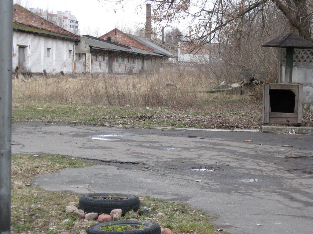 Интендантский городок в центре города