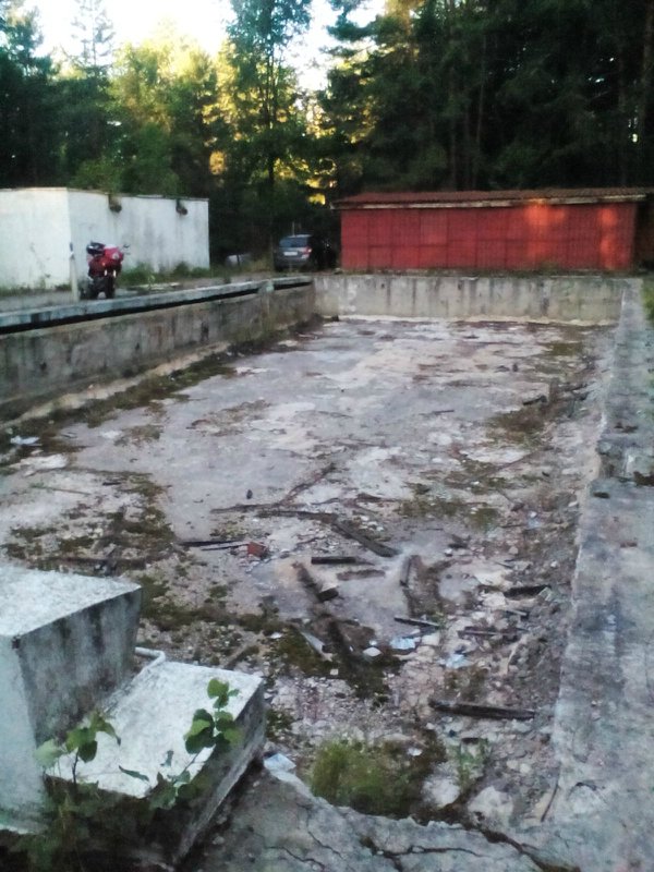 Заброшенный пионерский лагерь в Калужской области