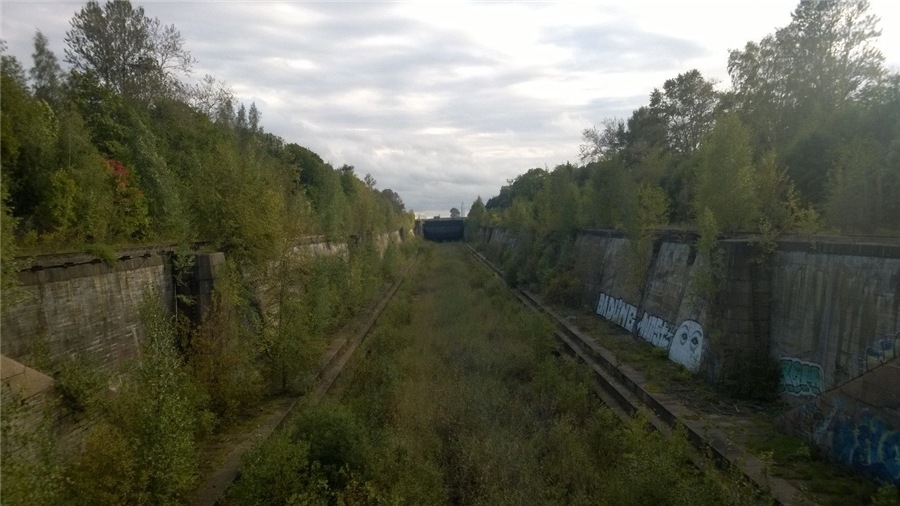 Заброшенный Петровский док в Кронштадте