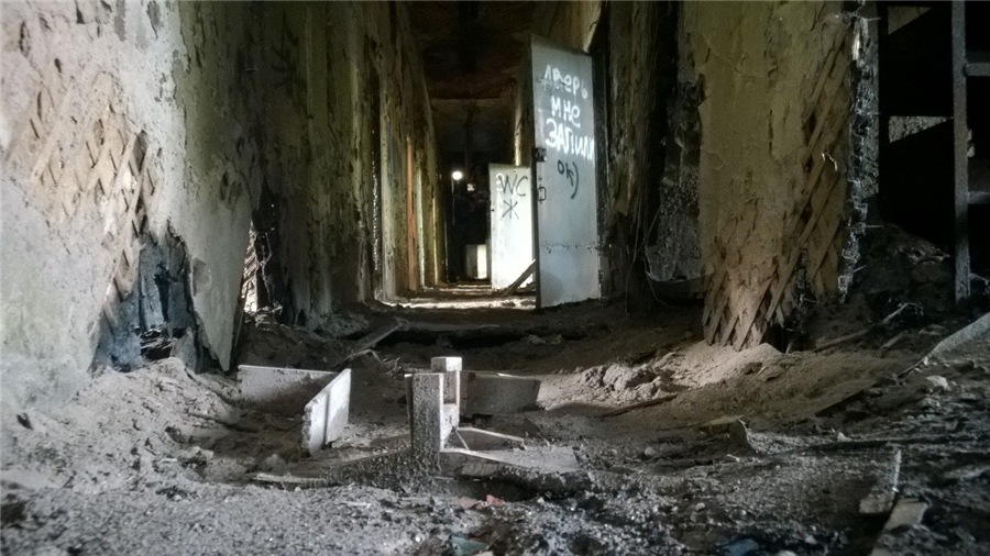Заброшенный Петровский док в Кронштадте