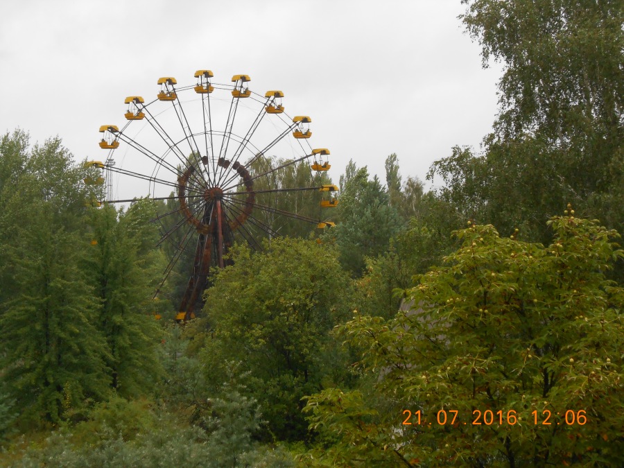 5 дней в чернобыльской зоне.Нелегальный поход в г.Припять