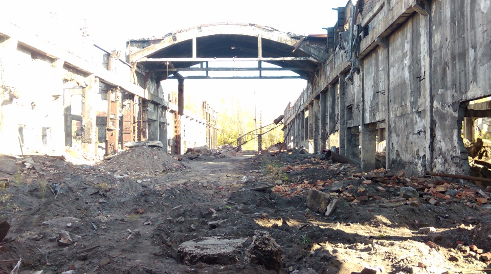 Бывший завод по производству горного оборудования
