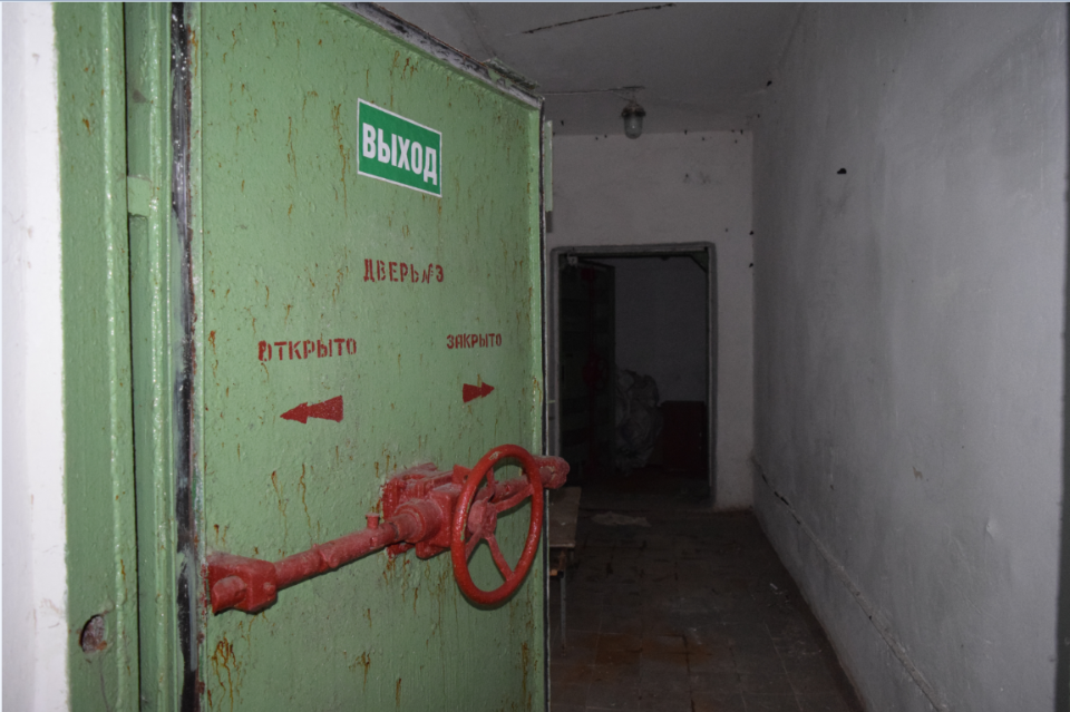 Убежище на территории больницы