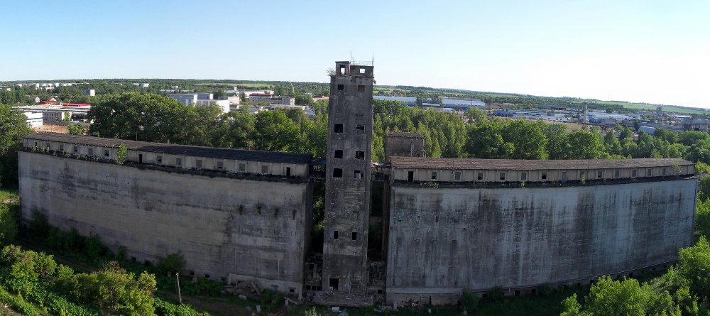 Заброшенный элеватор в Твери