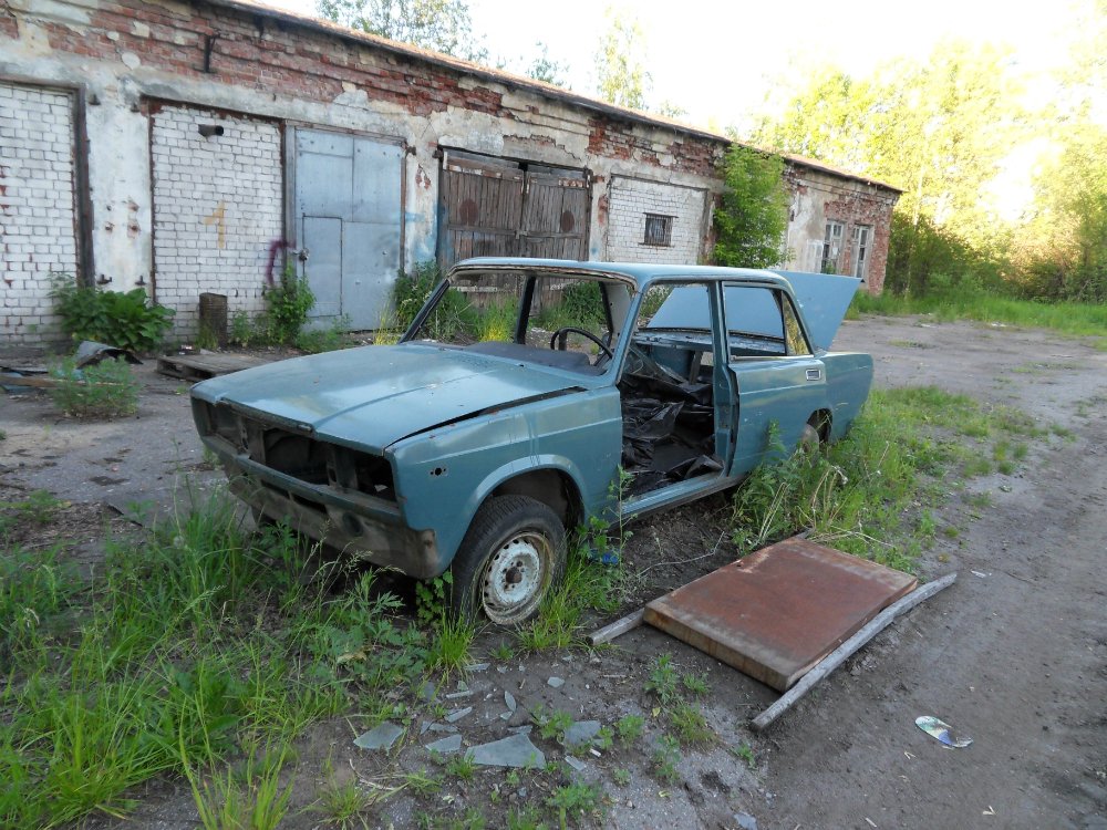 Заброшенный элеватор в Твери