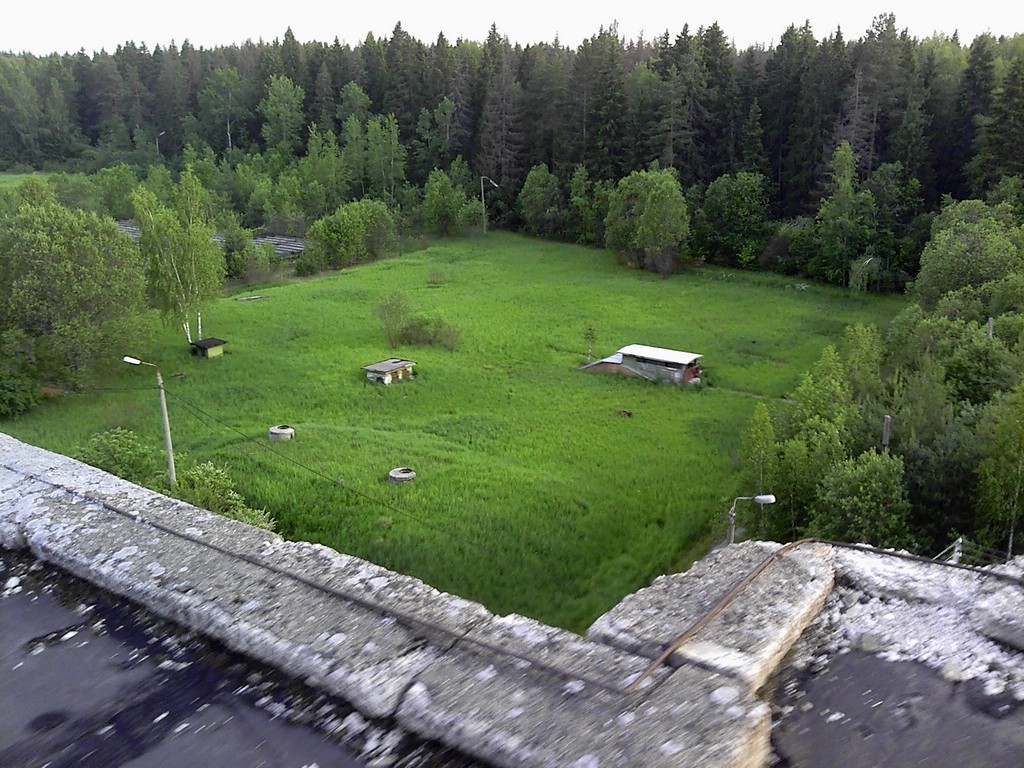 Узел связи + Ангар бывшей ВЧ