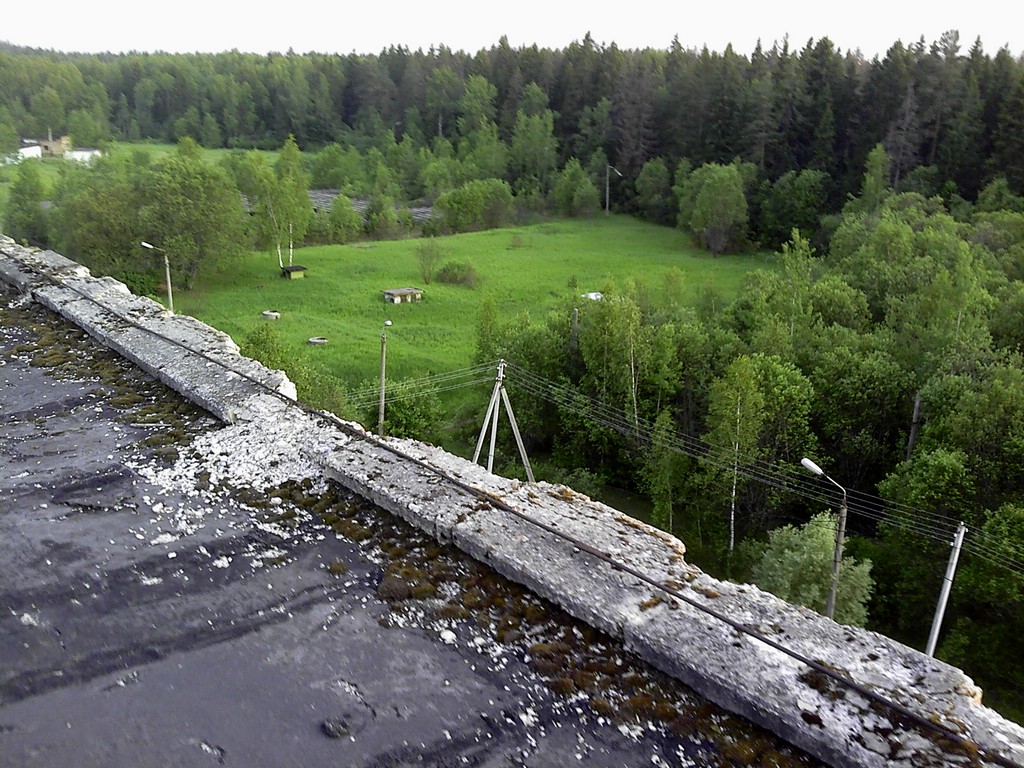 Узел связи + Ангар бывшей ВЧ